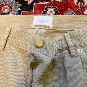 Sid Mashburn - corduroy pants - 36x32 - khaki